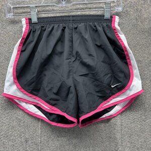 Nike Shorts Womens XS Black Pink Dri-FIT Tempo Running Athletic Lined Gym